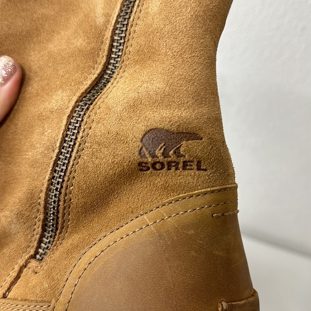 Sorel Emelie Foldover Boot‎ in Camel Brown Sz 11 - Picture 7 of 10